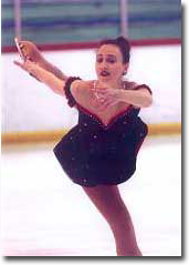 Deborah Stevens on ice