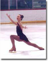 Deborah Stevens on ice